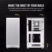 Corsair 2000D Airflow Mini-ITX PC Case in White - image 13