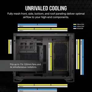 Corsair 2500D AIRFLOW Mid-Tower Dual Chamber PC Case - image 11