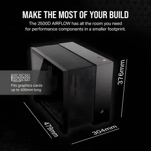 Corsair 2500D AIRFLOW Mid-Tower Dual Chamber PC Case - image 10
