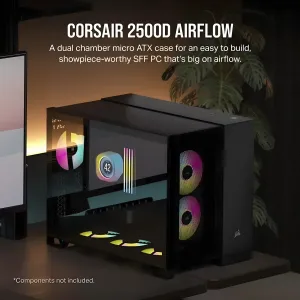 Corsair 2500D AIRFLOW Mid-Tower Dual Chamber PC Case - image 13