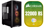 Corsair 3200D RS ARGB Mid-Tower PC Case - Black