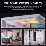 CORSAIR 3500X LX-R RGB Mid-Tower Case — White, USB-C - image 8