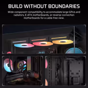 CORSAIR 3500X LX-R RGB Mid-Tower Case — Tempered Glass, USB-C - image 6