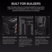 CORSAIR 3500X LX-R RGB Mid-Tower Case — Tempered Glass, USB-C - image 10
