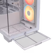 CORSAIR 3500X LX-R RGB Mid-Tower Case — White, USB-C - image 3