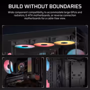 CORSAIR 3500X RS-R ARGB Mid-Tower Case — Tempered Glass, USB-C - image 5