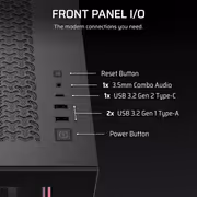 CORSAIR 3500X RS-R ARGB Mid-Tower Case — Tempered Glass, USB-C - image 7