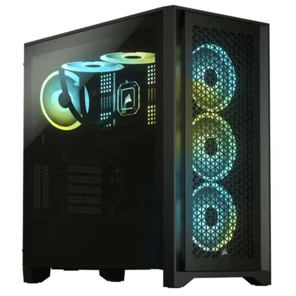 Corsair 4000D Airflow Gaming Case Black - Optimal Cooling