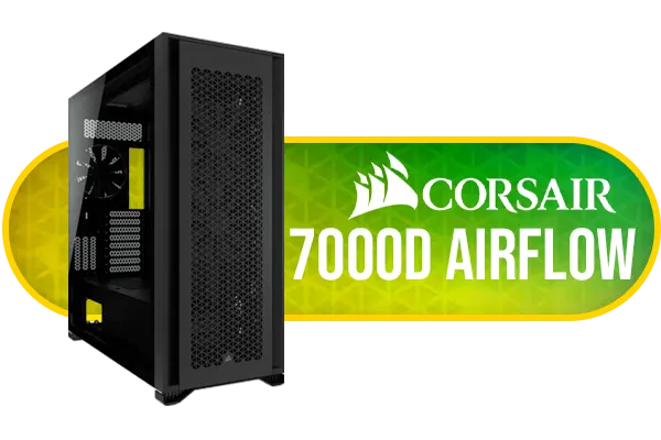 Corsair 7000D AIRFLOW Full-Tower ATX PC Case - Black