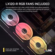 CORSAIR AIR 5400 LX-R RGB Triple-Chamber Mid-Tower Case - image 8