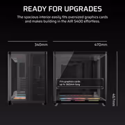 CORSAIR AIR 5400 LX-R RGB Triple-Chamber Mid-Tower Case - image 13