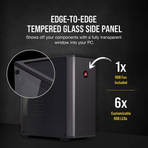Corsair Carbide 175R RGB Gaming Case - Black - Best Deal - South Africa - image 10