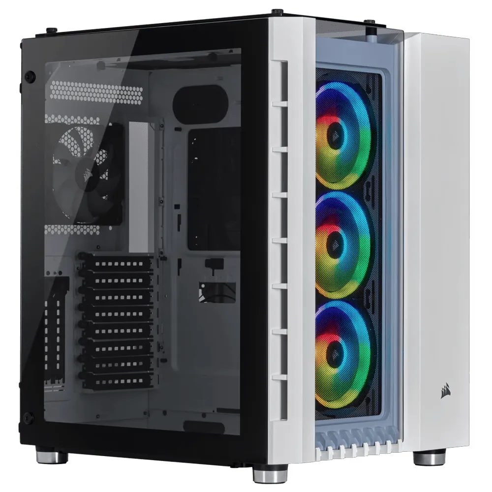 スピーカー・ウーファー CORSAIR Crystal Series 680X RGB Crystal Series 680X RGB ATX High Airflow Tempered Glass