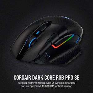 Corsair DARK CORE RGB PRO Wireless Gaming Mouse - Precision & Performance - image 14