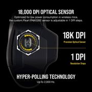 Corsair DARK CORE RGB PRO Wireless Gaming Mouse - Precision & Performance - image 16