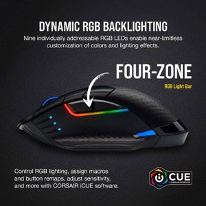 Corsair DARK CORE RGB PRO Wireless Gaming Mouse - Precision & Performance - image 19