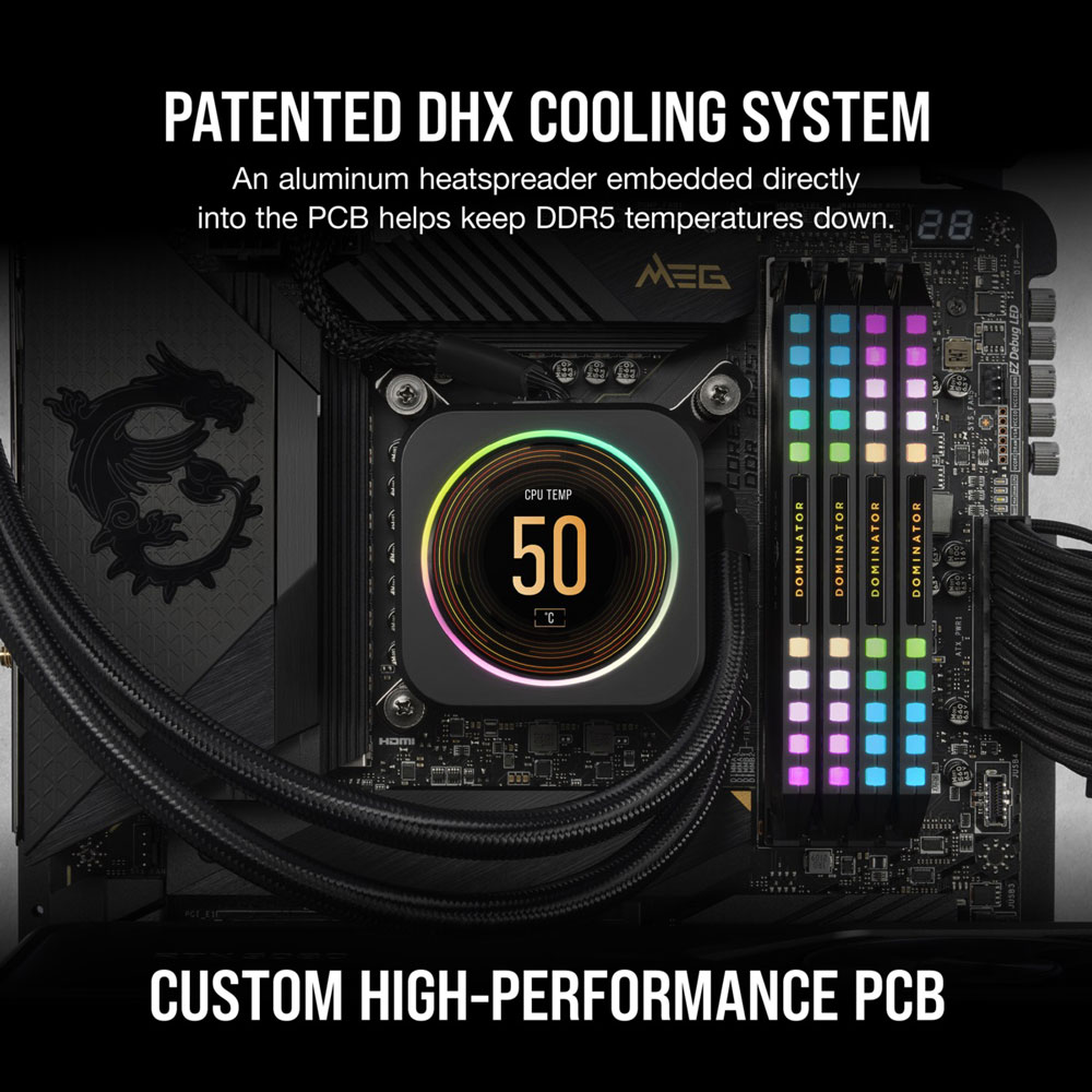 Corsair Dominator Platinum RGB 64GB DDR5 5200MHz - Best Deal
