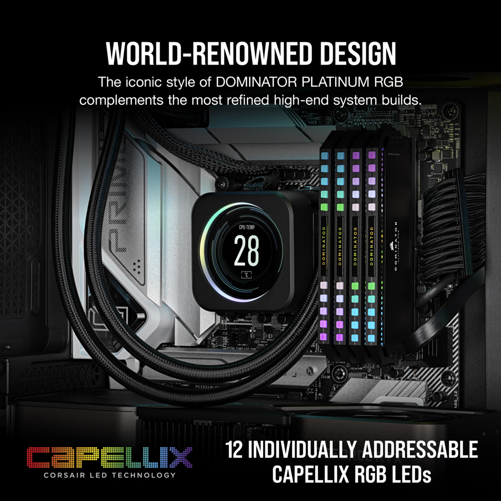 Corsair Dominator Platinum RGB 32GB DDR5 5600MHz - Best Deal
