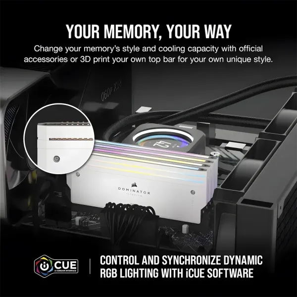 Corsair Dominator Titanium RGB 48GB DDR5 7200MHz RAM | Evetech