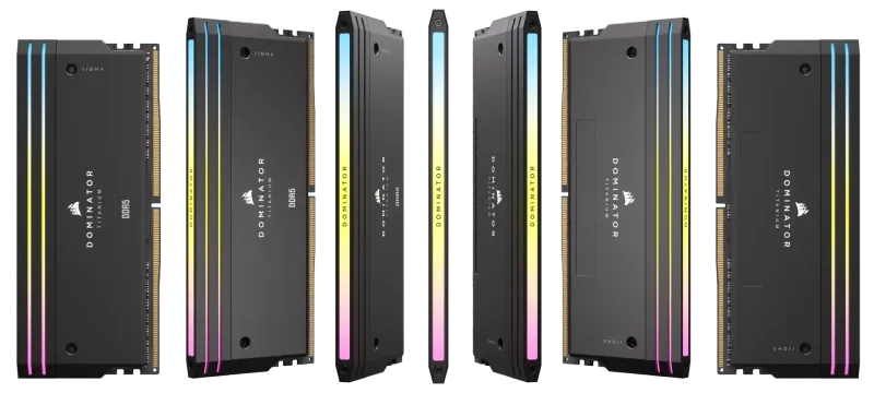 CORSAIR Dominator Titanium RGB 48GB (2x24GB) DDR5-7200 RAM | Evetech