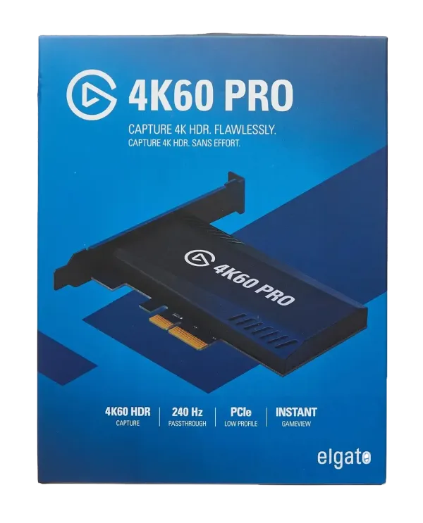 Corsair ELGATO 4K60 Pro MK.2 Game Capture Card - Ultra HD