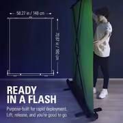 Corsair Elgato 10GAF9901-SN Collapsible Green Screen Panel - image 9