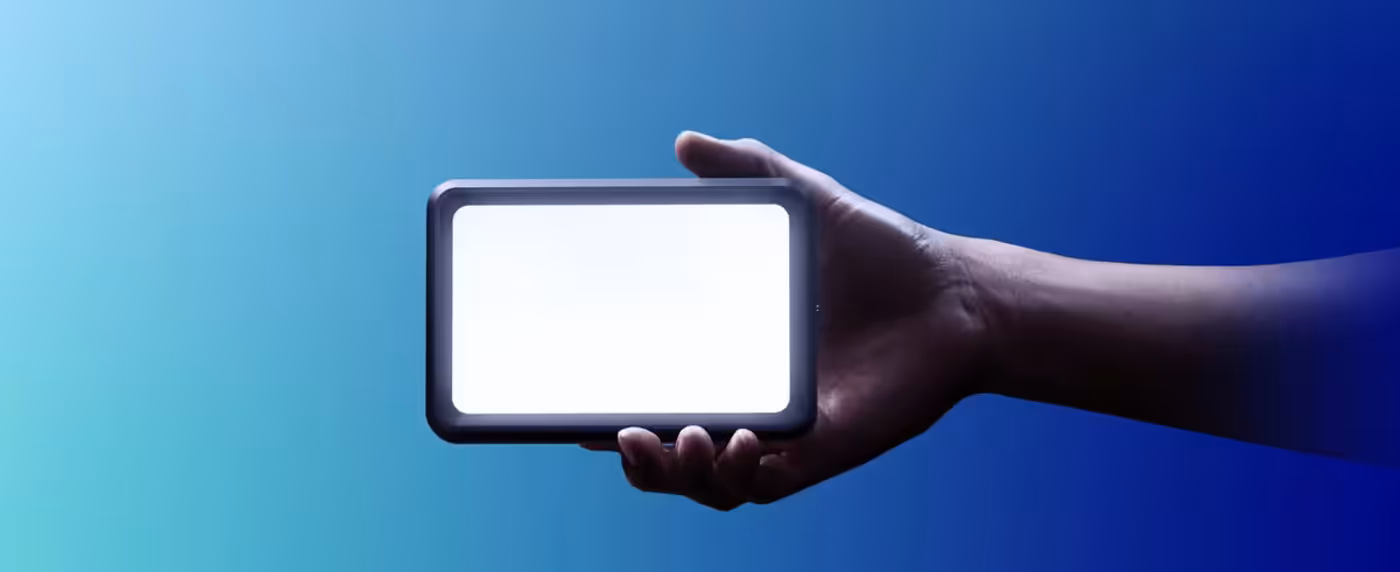 Corsair Elgato Key Light Mini LED panel shown lit at an angle