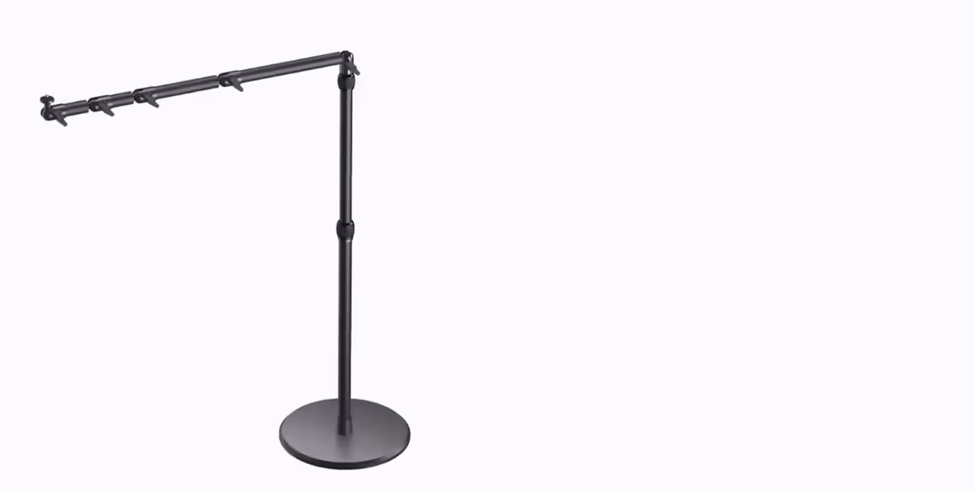 Corsair Elgato Multi Mount Flex Arm S with additional poles fitted for extended reach