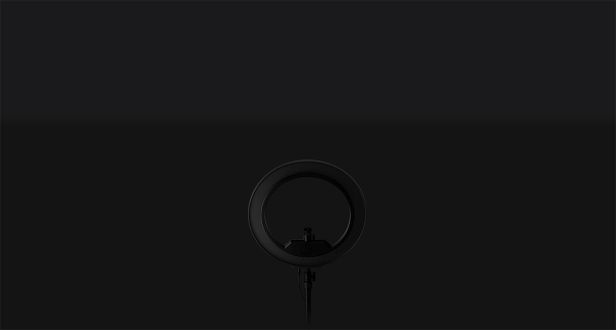 Corsair Elgato Ring Light in Desktop View