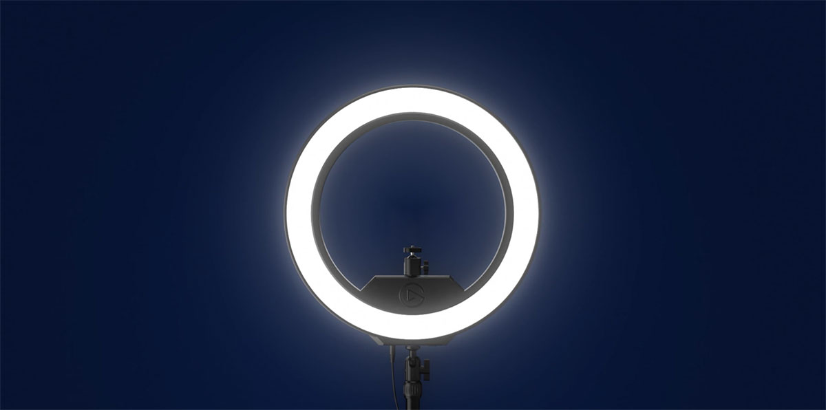 Corsair Elgato Ring Light in Desktop View