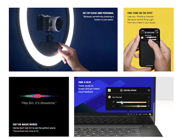 Corsair Elgato Ring Light in Mobile View