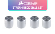 Corsair Elgato Stream Deck Dials Set SILVER — Stream Control - image 1