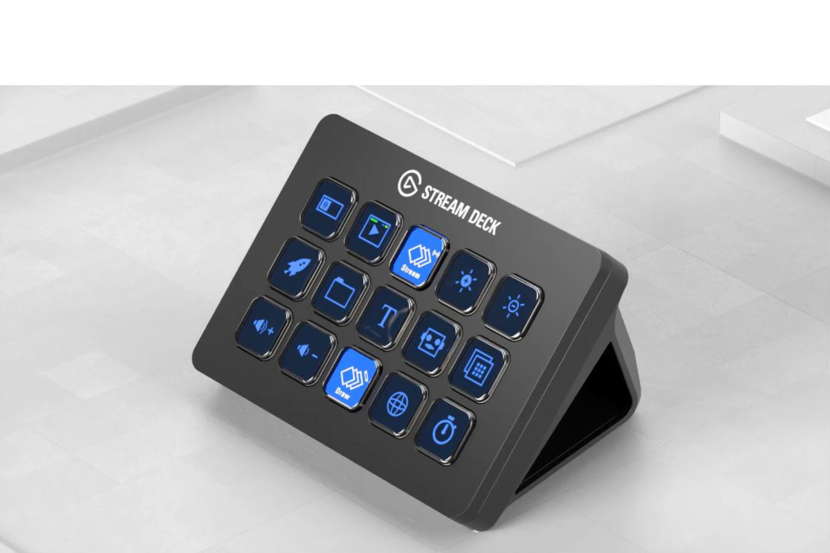 Corsair Elgato Stream Deck MK.2 Studio Controller — 15 Keys | Evetech
