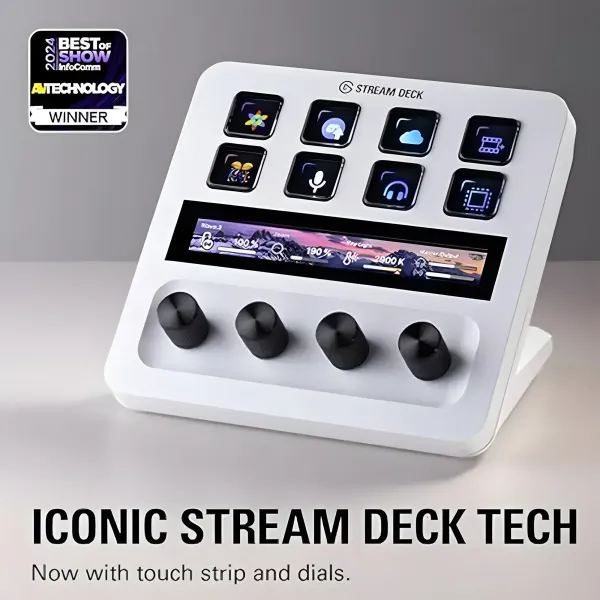 Corsair Elgato Stream Deck Plus 10GBD9911 - White Production