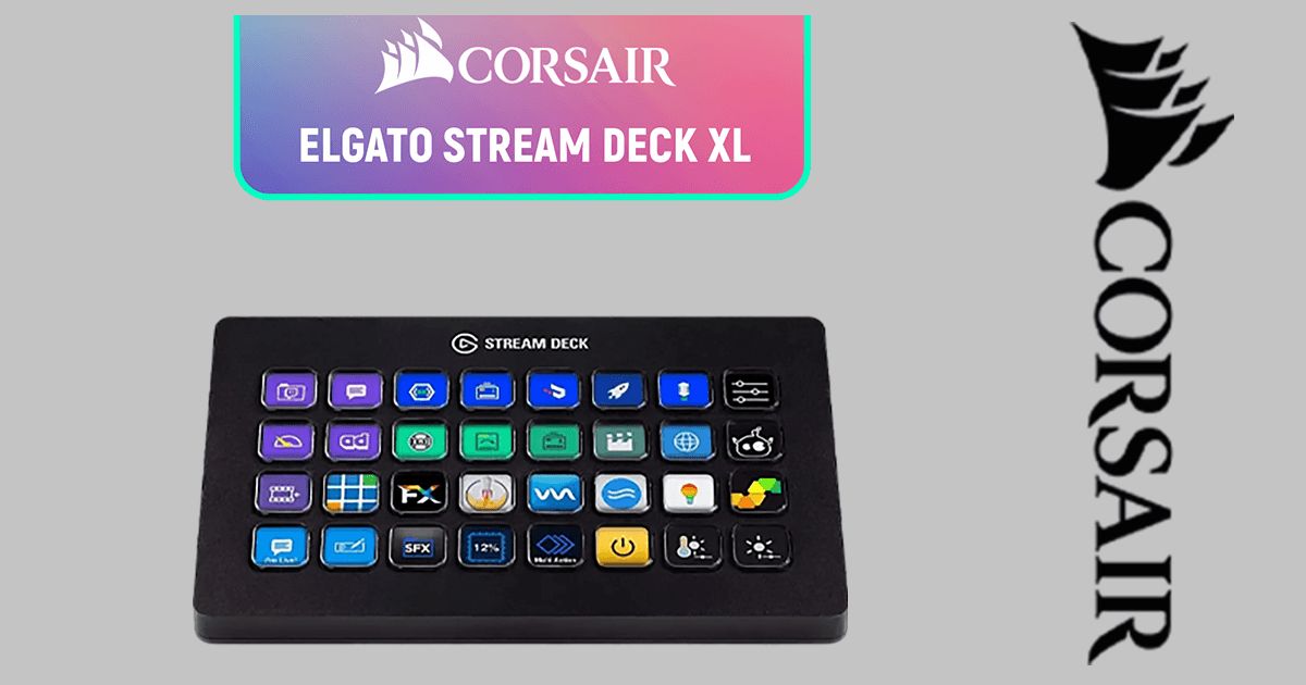 Corsair Elgato Stream Deck XL - Enhance Your Streaming Experience