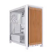 Corsair FRAME 4000D WOOD RS Case - White/Oak - image 2