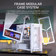 Corsair FRAME 4000D WOOD RS Case - White/Oak - image 6