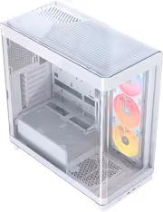 CORSAIR FRAME 4500X LX-R RGB Mid-Tower Case — White, Dual 360mm Support - image 2