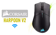 Corsair HARPOON v2 Wireless Gaming Mouse - Black - image 1