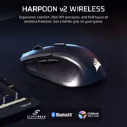 Corsair HARPOON v2 Wireless Gaming Mouse - Black - image 4