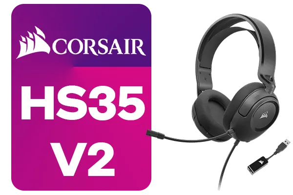 Corsair HS35 SURROUND v2 Gaming Headset (AP)