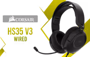 Corsair HS35 v3 Wired Gaming Headset - Carbon - image 1