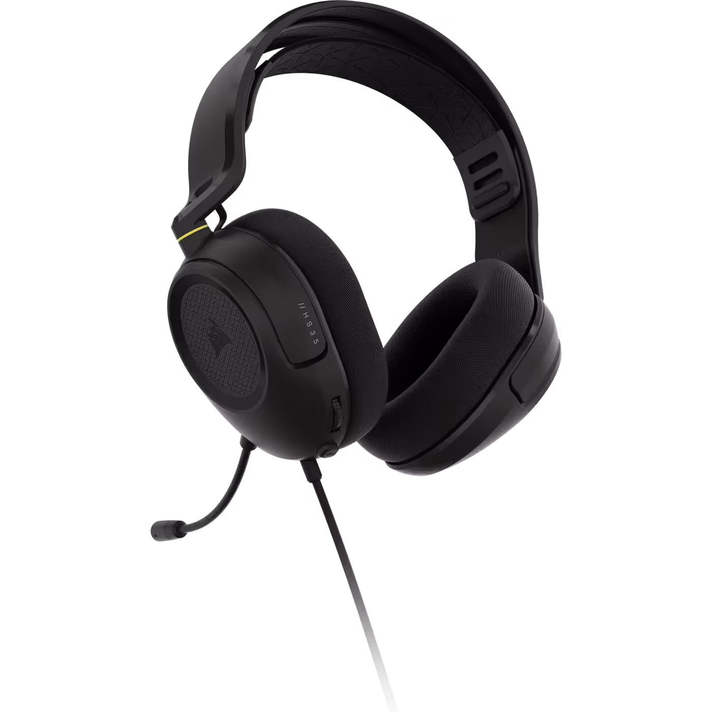 Front view of the HS35 v3 Wired gaming headset