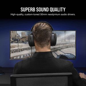 Corsair HS60 HAPTIC Stereo Gaming Headset - Carbon - Best Deal - South Africa - image 9