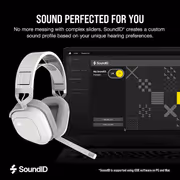 Corsair HS80 MAX Wireless Gaming Headset - White - image 6