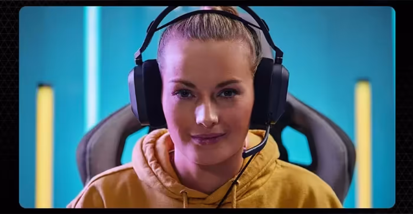 Corsair HS80 headset delivering immersive 7.1 surround gaming audio