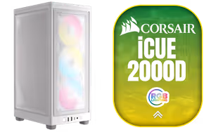 corsair-icue-2000d-rgb-airflow-mini-itx-case-white corsair-icue-2000d-rgb-airflow-mini-itx-case-white - Image 1