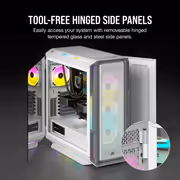 CORSAIR iCUE 5000T RGB White E-ATX Mid-Tower Case - image 16