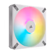 Corsair iCUE AF140 RGB Elite 140mm RGB PWM Fan — White - image 2