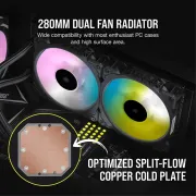 Corsair iCUE H115i Elite Capellix CPU Cooler - High Performance Liquid Cooling - image 11